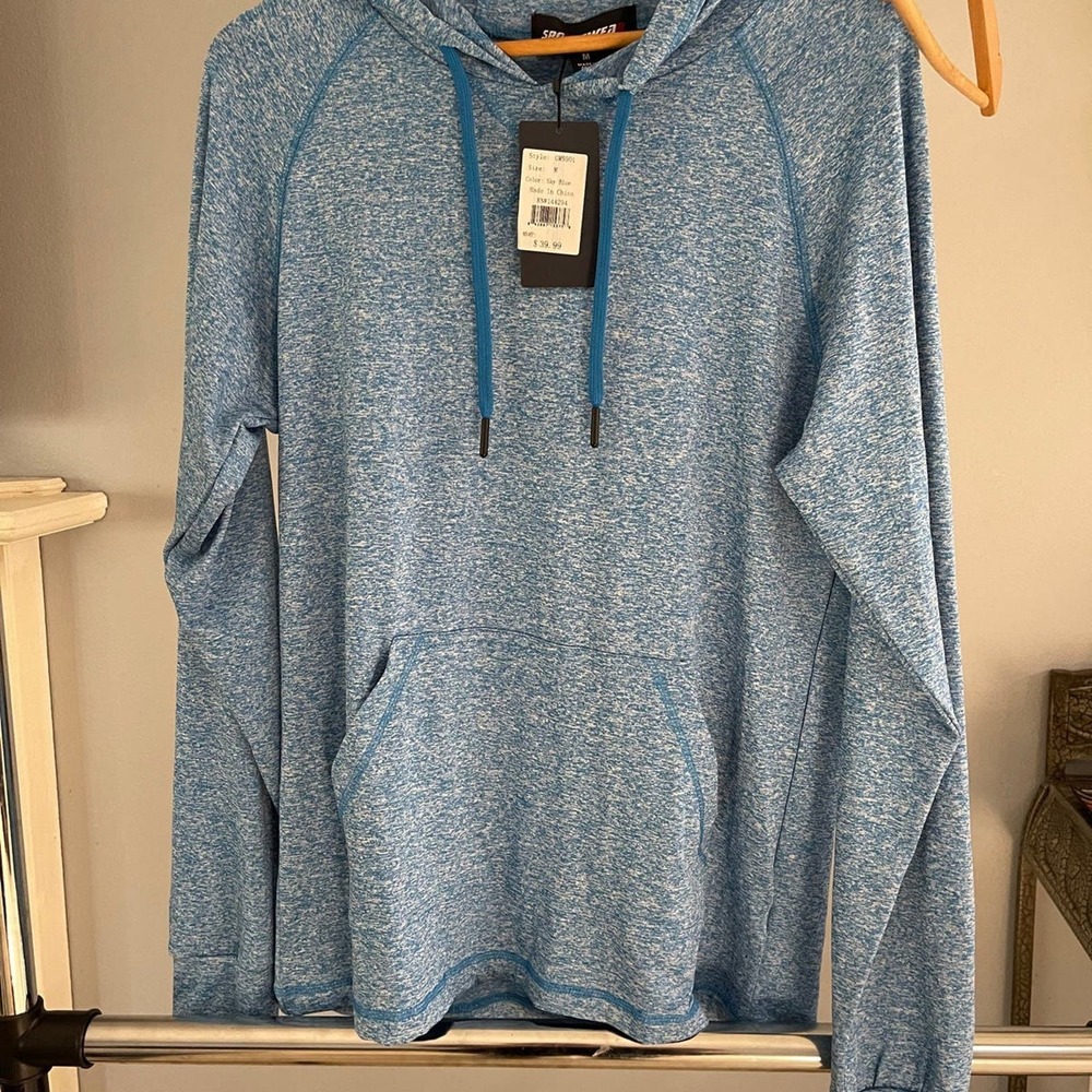 Sportswear men’s hoodie Skyblue Medium